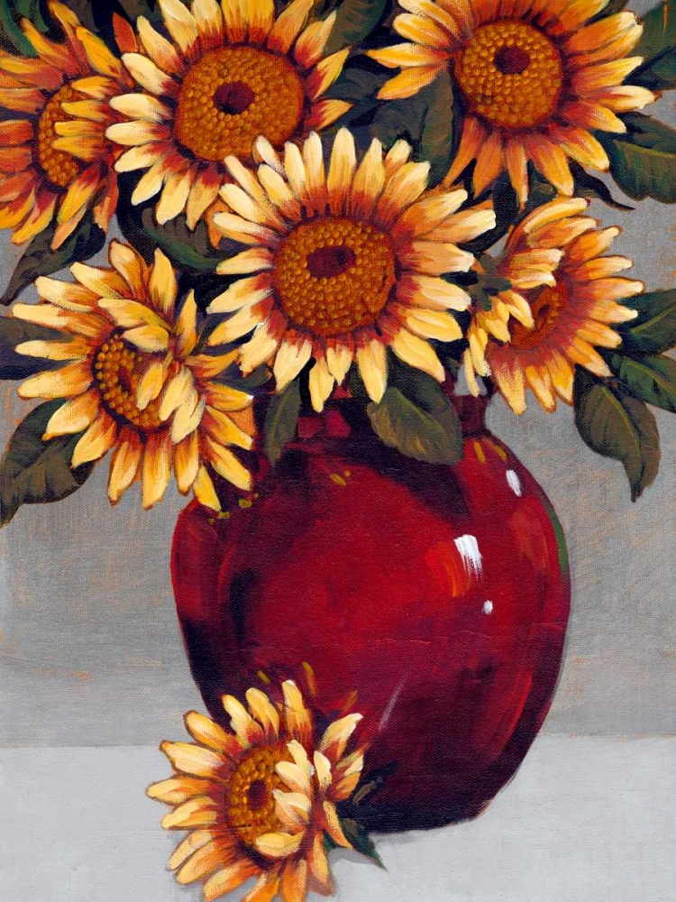 Wall Art Painting id:76658, Name: Vase of Sunflowers II, Artist: OToole, Tim