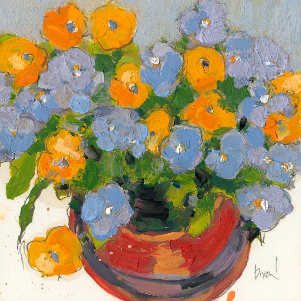Wall Art Painting id:83883, Name: Potted Plant I, Artist: Dixon, Samuel