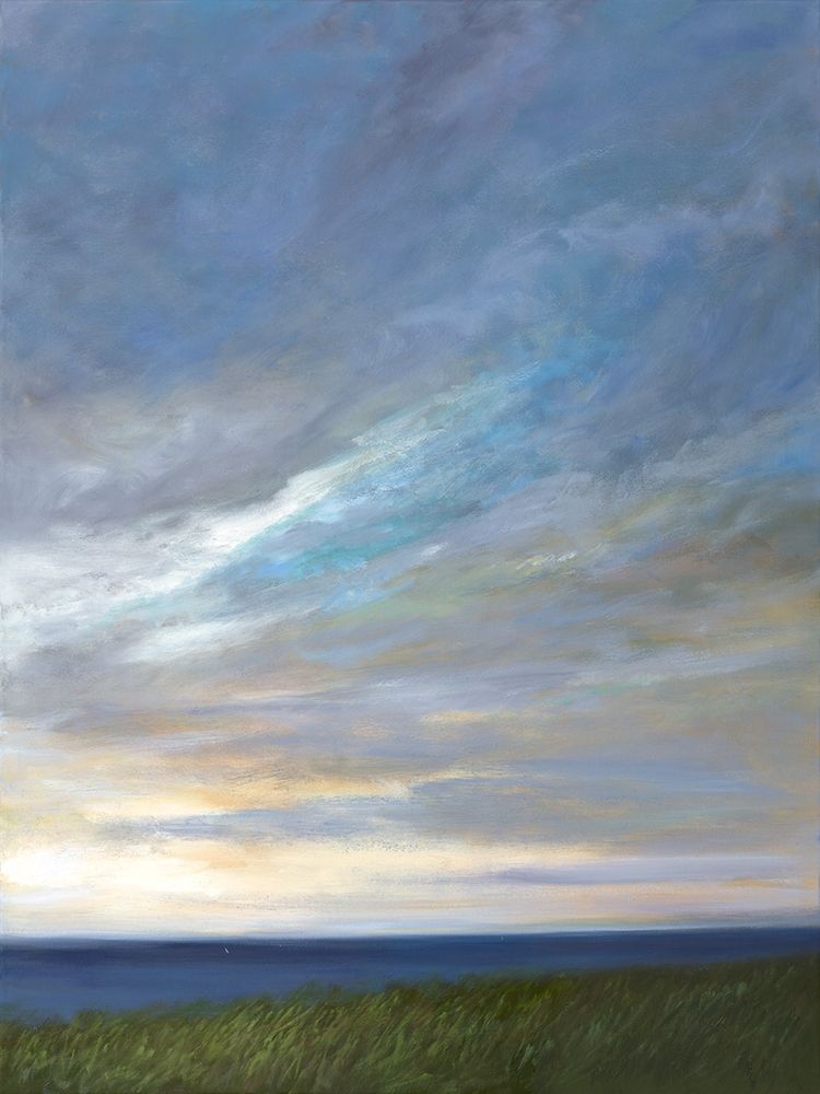 Wall Art Painting id:233985, Name: Coastal Clouds Diptych II, Artist: Finch, Sheila