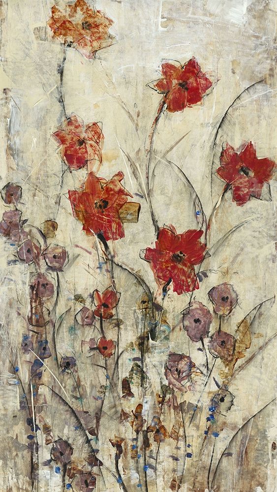 Wall Art Painting id:226657, Name: Floral Wash II, Artist: OToole, Tim