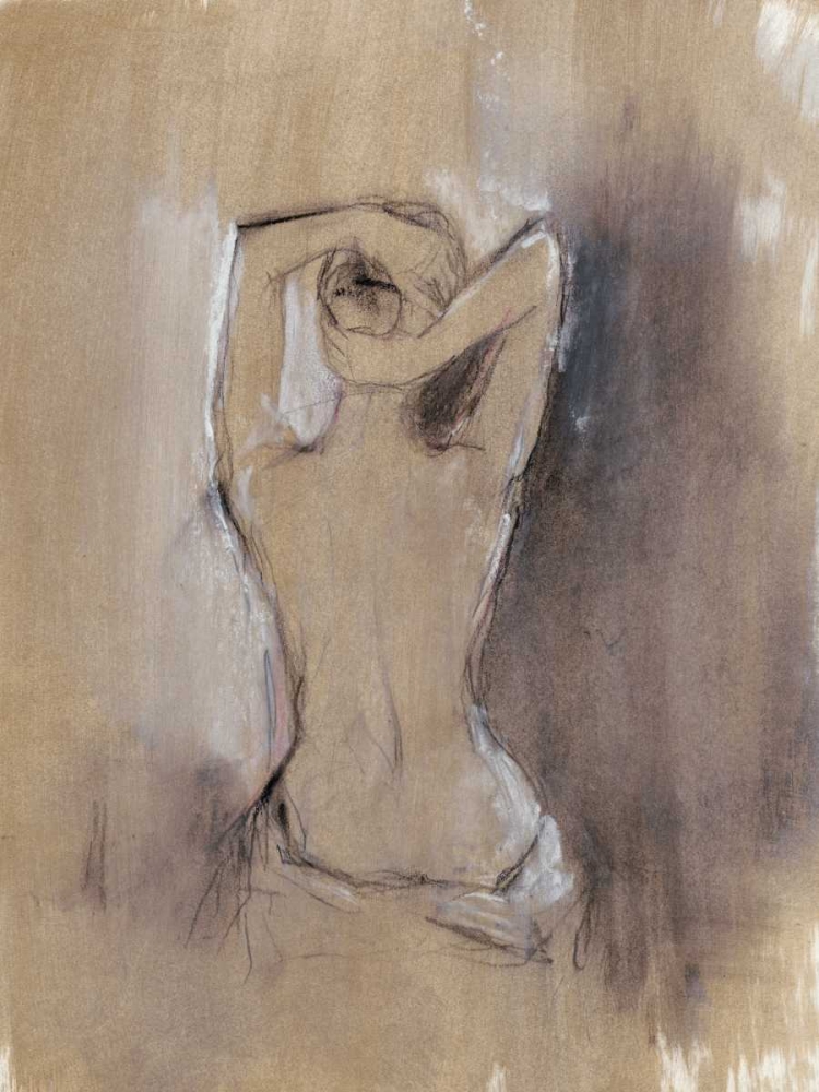 Wall Art Painting id:98315, Name: Contemporary Draped Figure I, Artist: Harper, Ethan