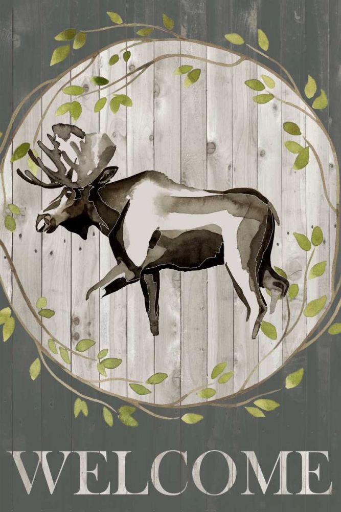 Wall Art Painting id:121137, Name: Woodland Welcome IV, Artist: Popp, Grace