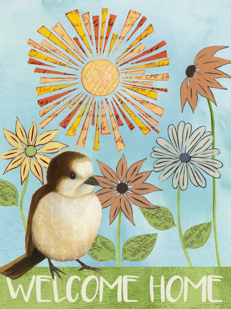 Wall Art Painting id:121139, Name: Spring Welcome II, Artist: Popp, Grace