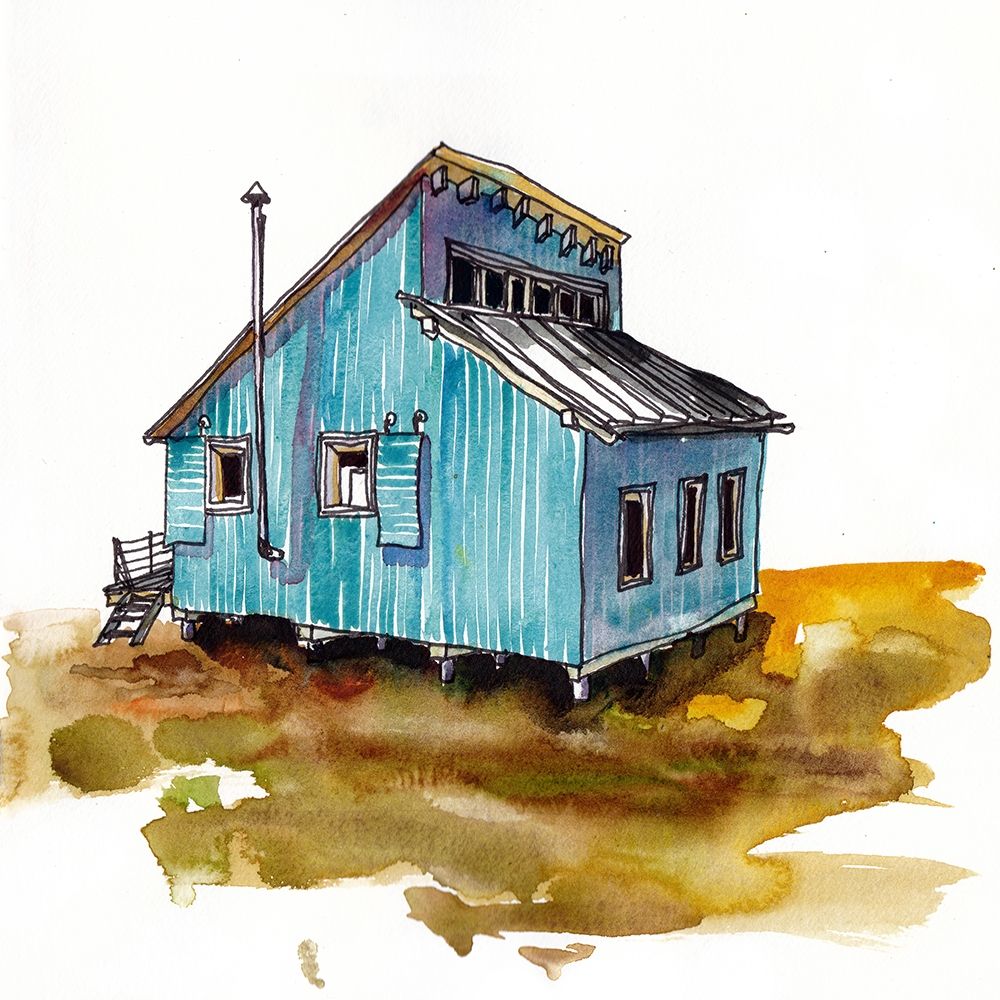 Wall Art Painting id:275276, Name: Rad Cabin VI, Artist: McCreery, Paul