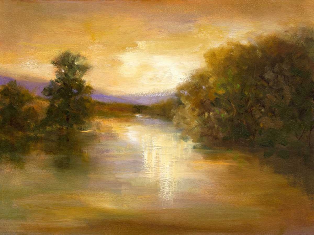 Wall Art Painting id:121544, Name: Sunset Glow, Artist: Finch, Sheila