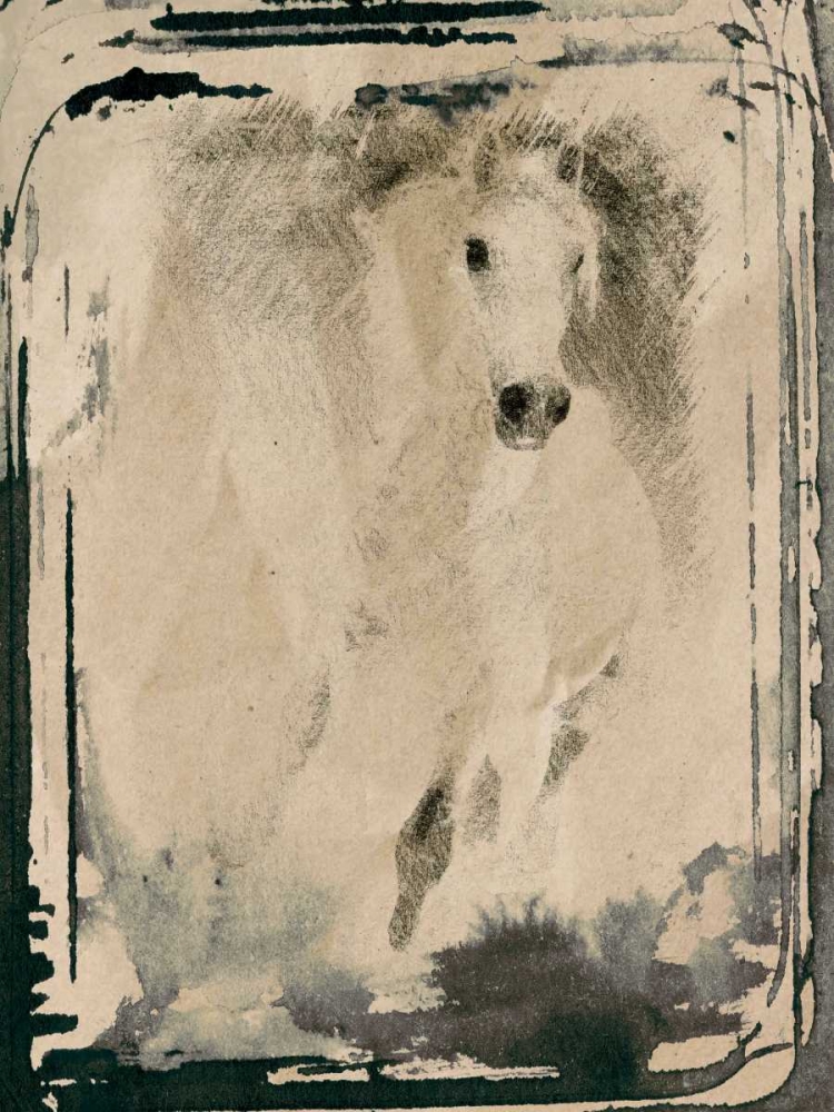 Wall Art Painting id:121612, Name: Running Horse V, Artist: Orlov, Irena
