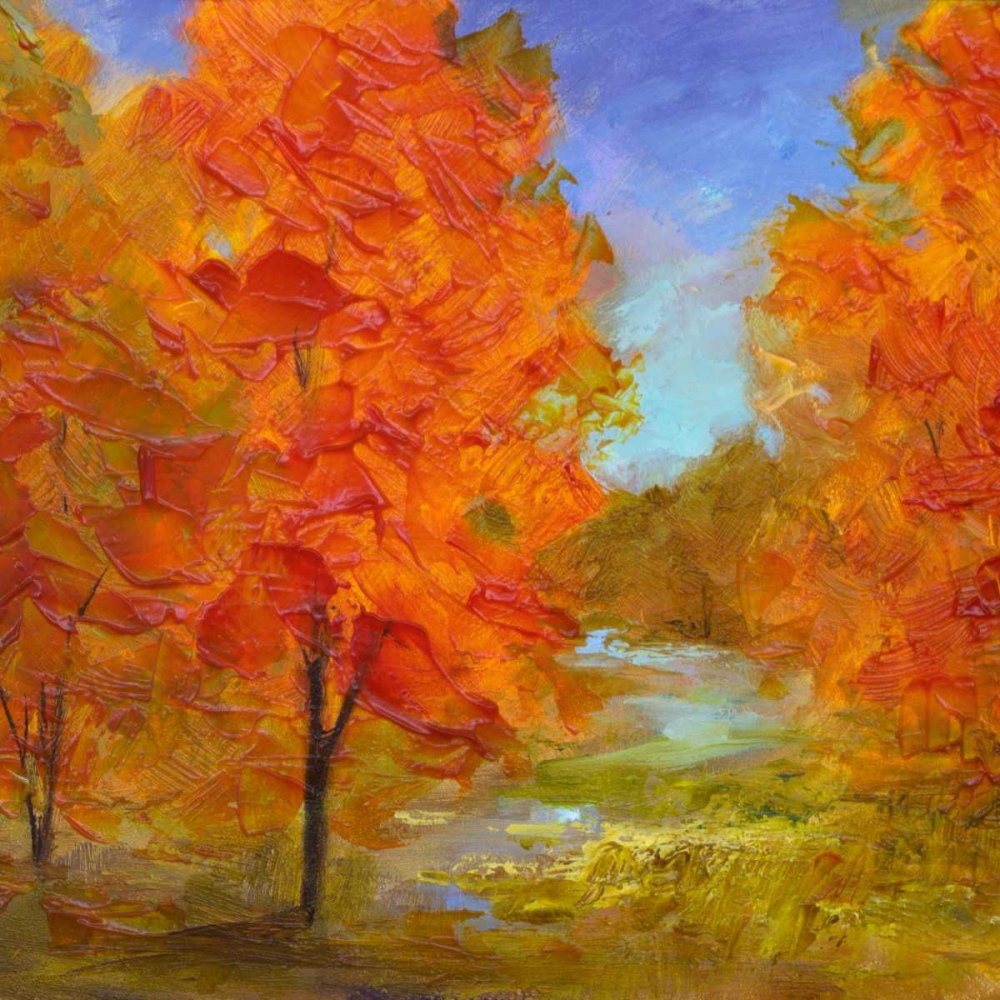 Wall Art Painting id:121663, Name: Burst of Autumn Color, Artist: Finch, Sheila