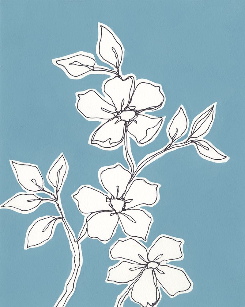 Wall Art Painting id:301675, Name: Botanic Drawing III, Artist: Moore, Regina