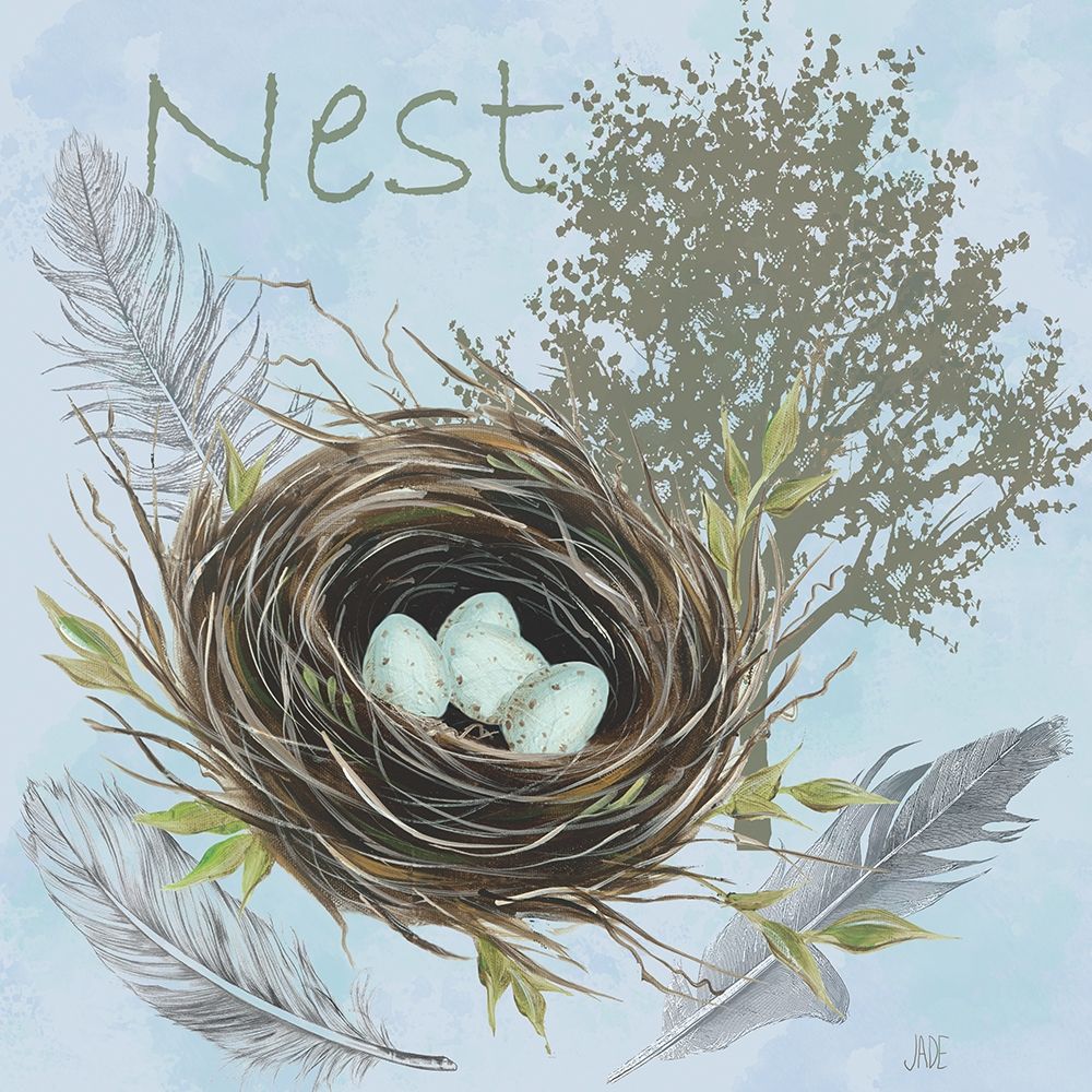 Wall Art Painting id:301780, Name: Nesting Collection I, Artist: Reynolds, Jade
