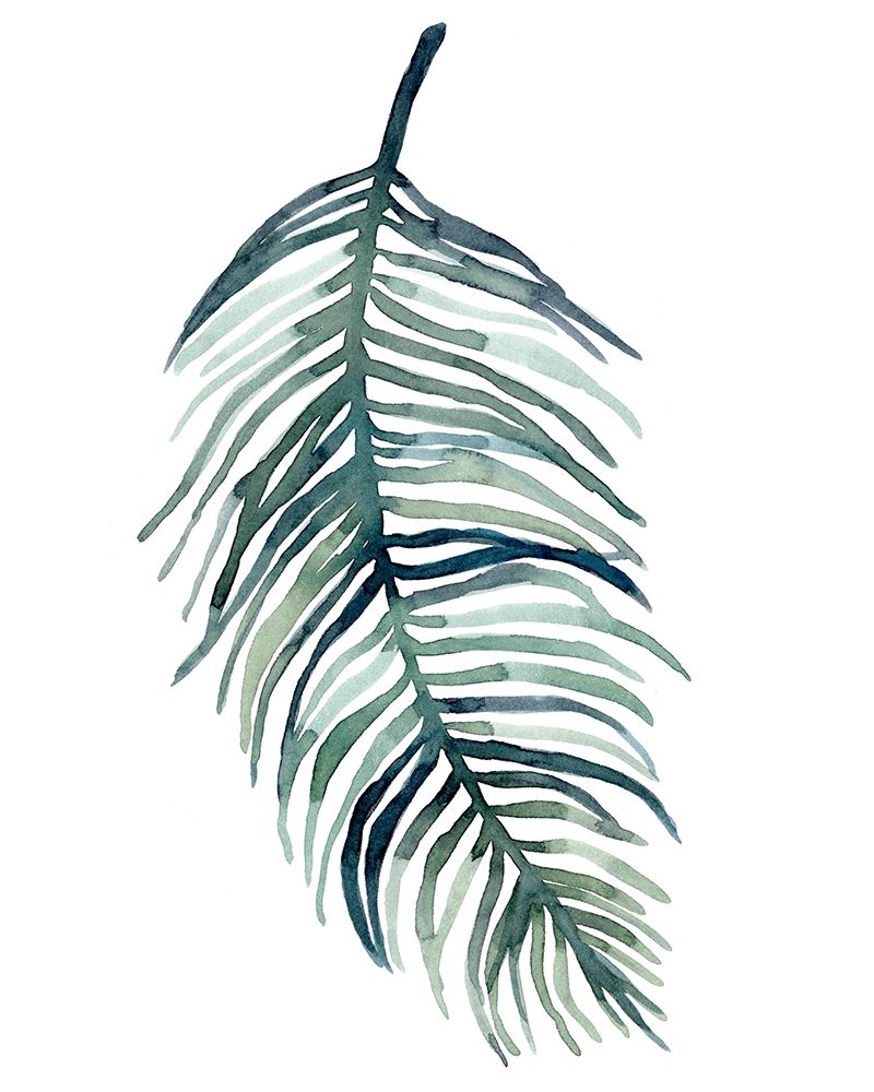 Wall Art Painting id:302230, Name: Watercolor Palm Leaves I, Artist: Scarvey, Emma