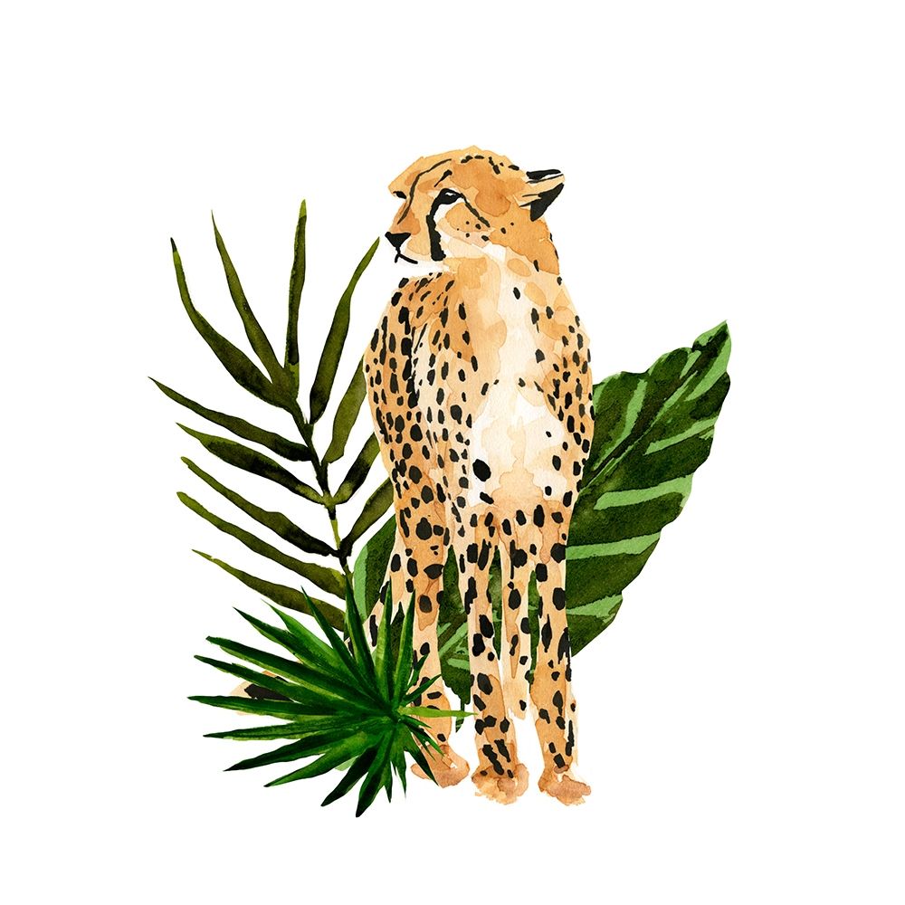 Wall Art Painting id:313504, Name: Cheetah Outlook I, Artist: Warren, Annie