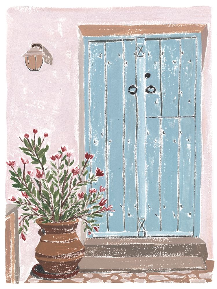 Wall Art Painting id:314131, Name: Front Entrance I, Artist: Wang, Melissa