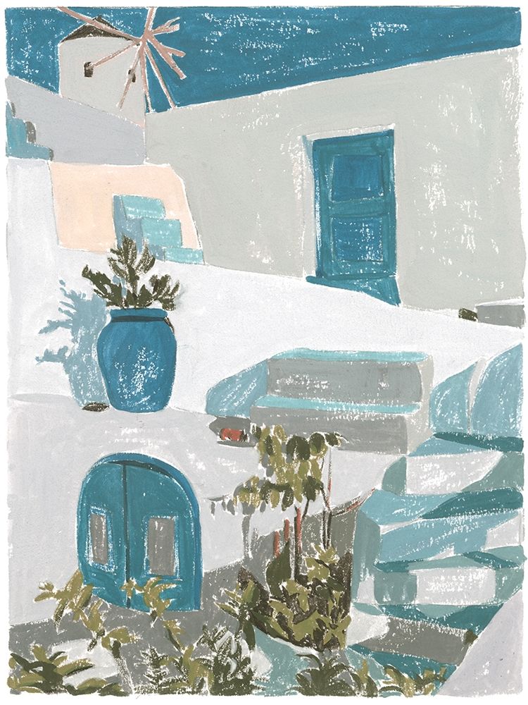 Wall Art Painting id:314133, Name: La Isla I, Artist: Wang, Melissa