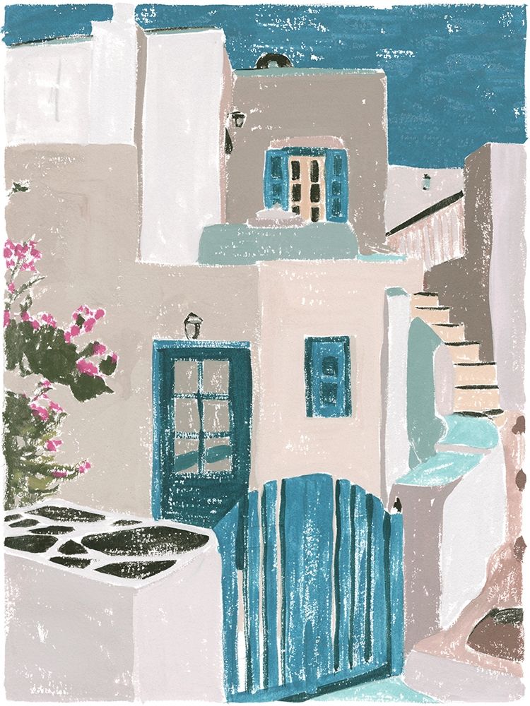 Wall Art Painting id:314134, Name: La Isla II, Artist: Wang, Melissa