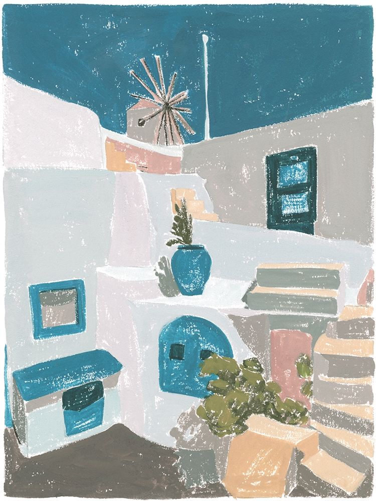 Wall Art Painting id:314136, Name: La Isla IV, Artist: Wang, Melissa