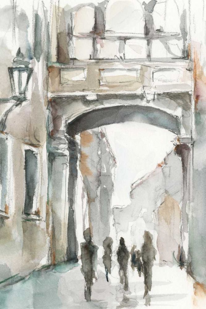 Wall Art Painting id:328494, Name: Watercolor Arch Studies I, Artist: Harper, Ethan