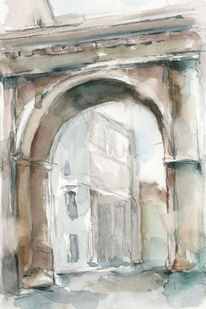 Wall Art Painting id:328496, Name: Watercolor Arch Studies III, Artist: Harper, Ethan