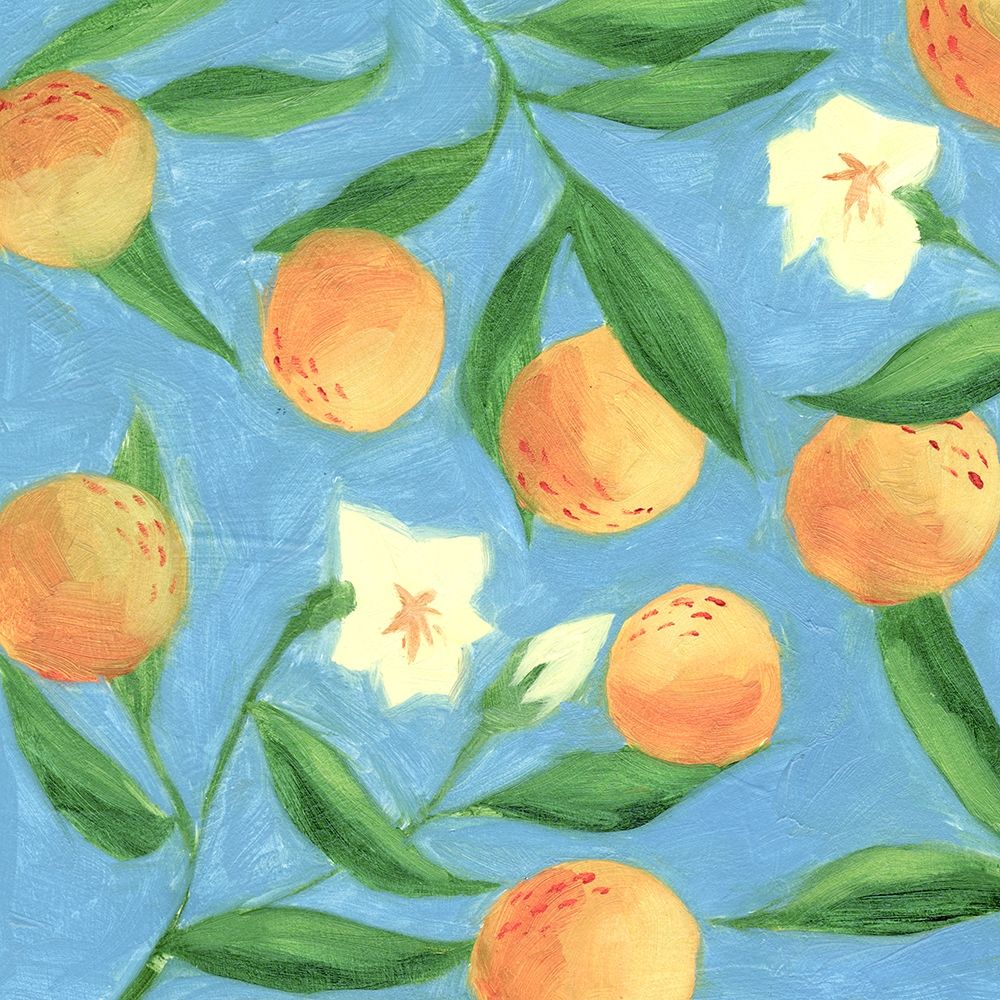 Wall Art Painting id:339561, Name: Sweet Tangerine I, Artist: Wang, Melissa