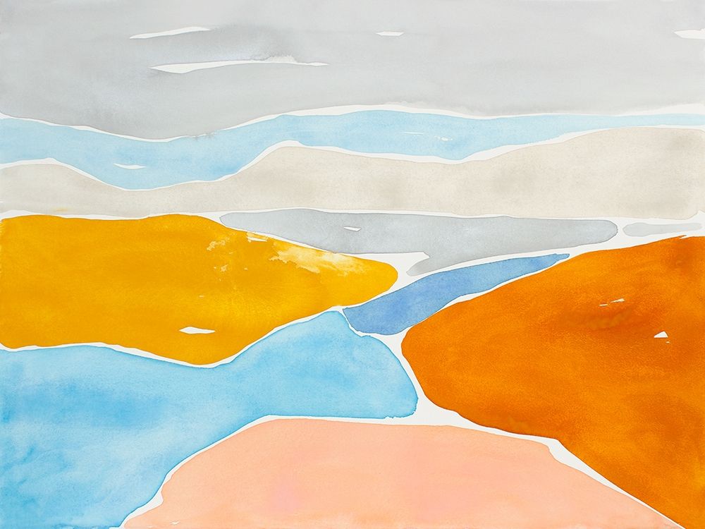 Art Print: Luminous Coastline I