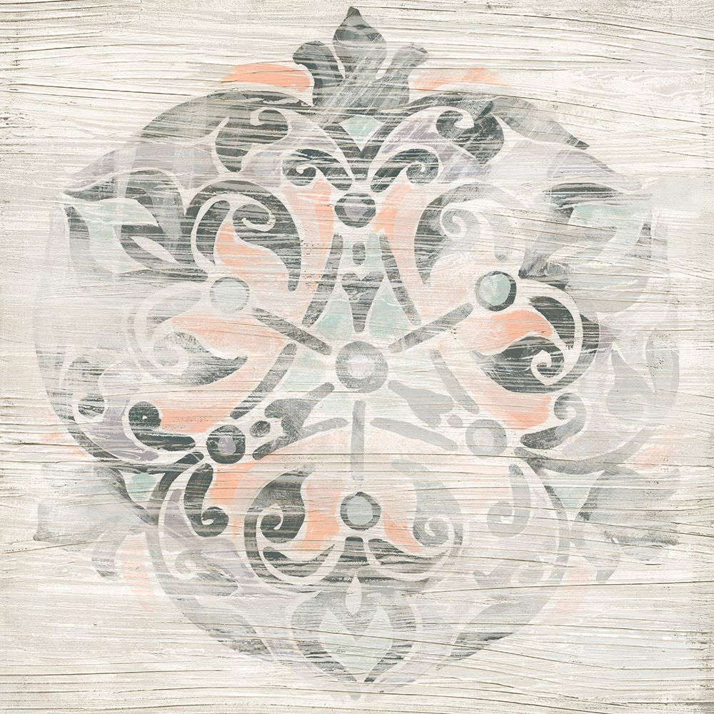 Wall Art Painting id:444625, Name: Weathered Emblem IV, Artist: Vess, June Erica