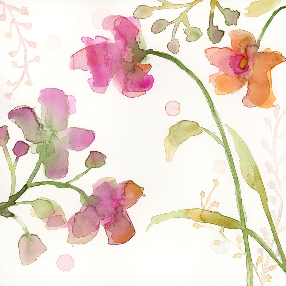 Wall Art Painting id:444338, Name: The Favorite Flowers IV, Artist: Quin, Marabeth