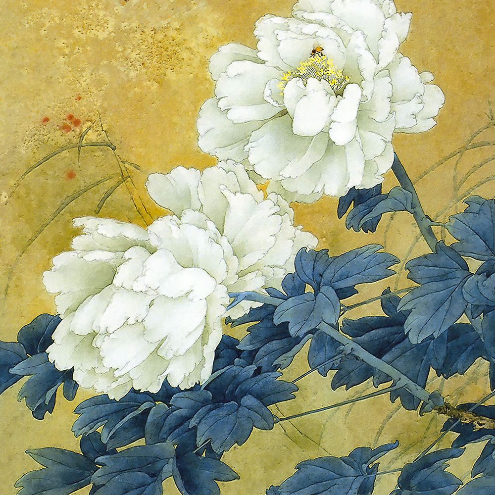 Wall Art Painting id:454641, Name: Historical Flora II, Artist: Hunziker, Steve