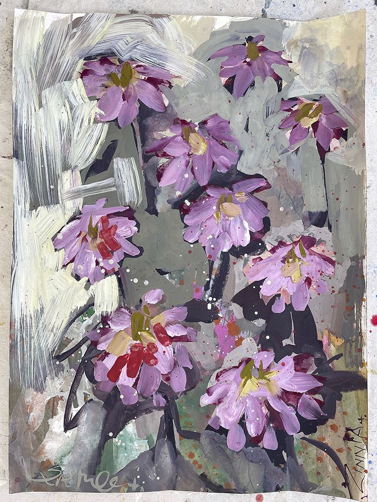 Art Print: Zinnia II