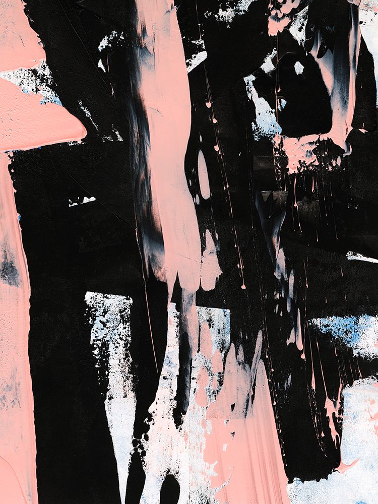 Wall Art Painting id:498123, Name: Black And Blush I, Artist: Harper, Ethan