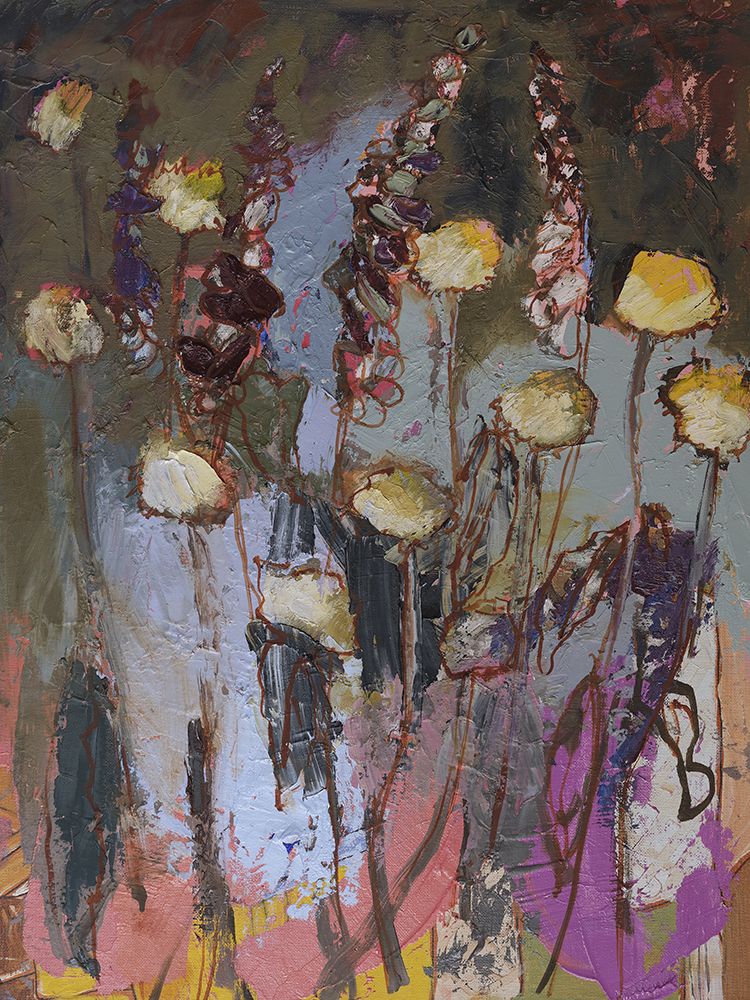 Art Print: Idiosyncratic Floral  I