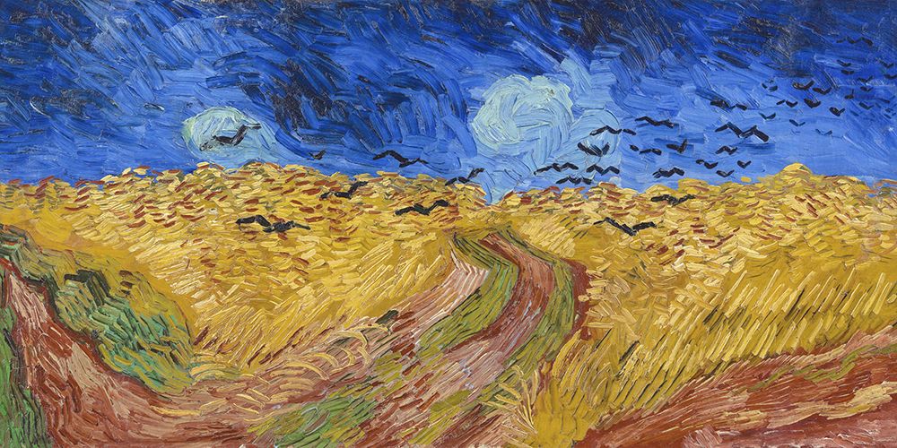 Wall Art Painting id:535131, Name: Wheatfield with Crows, Artist: Van Gogh, Vincent