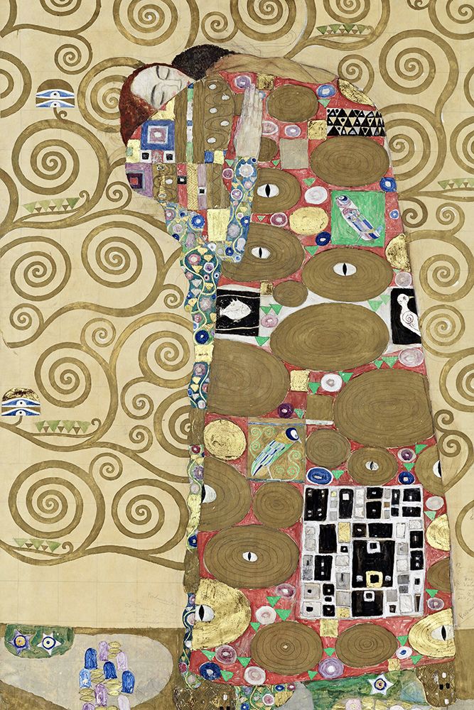 Wall Art Painting id:544202, Name: Fulfillment, Artist: Klimt, Gustav