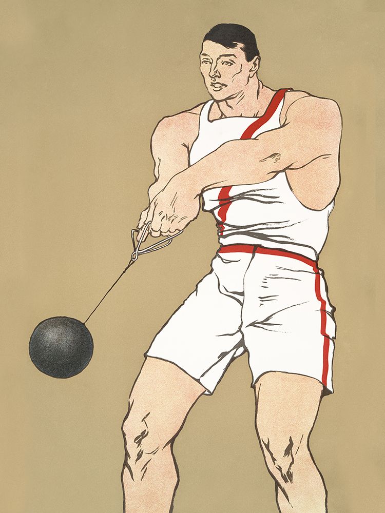 Wall Art Painting id:597307, Name: Penfield Vintage Sports Illustrations I, Artist: Penfield, Edward