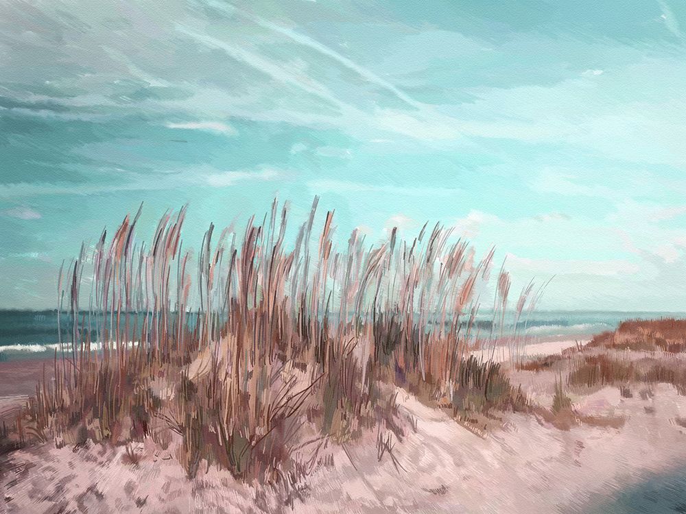 Art Print: Dramatic Dunes  III