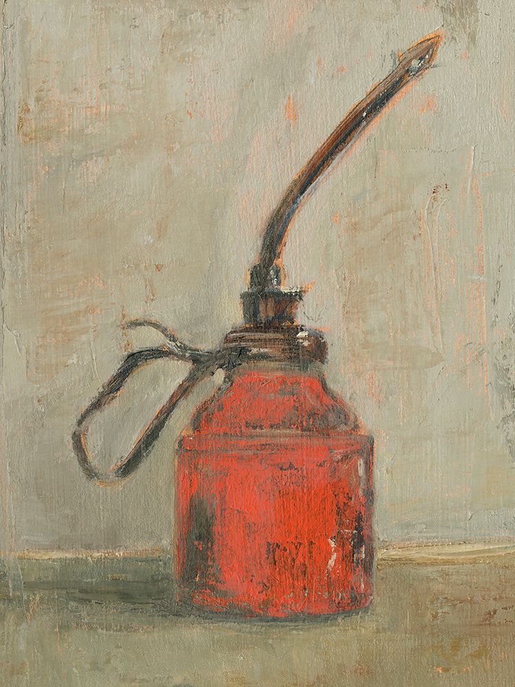 Wall Art Painting id:721821, Name: Vintage Oil Can II, Artist: Harper, Ethan