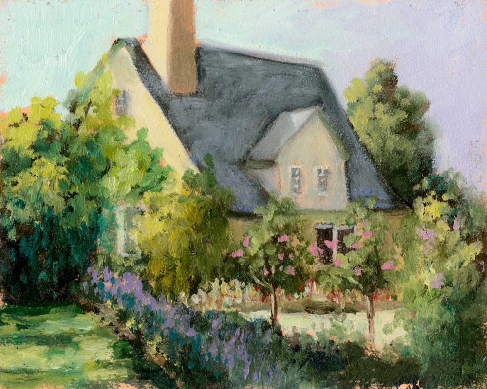 Wall Art Painting id:126515, Name: Cotswold Cottage I, Artist: Weber, Mary Jean