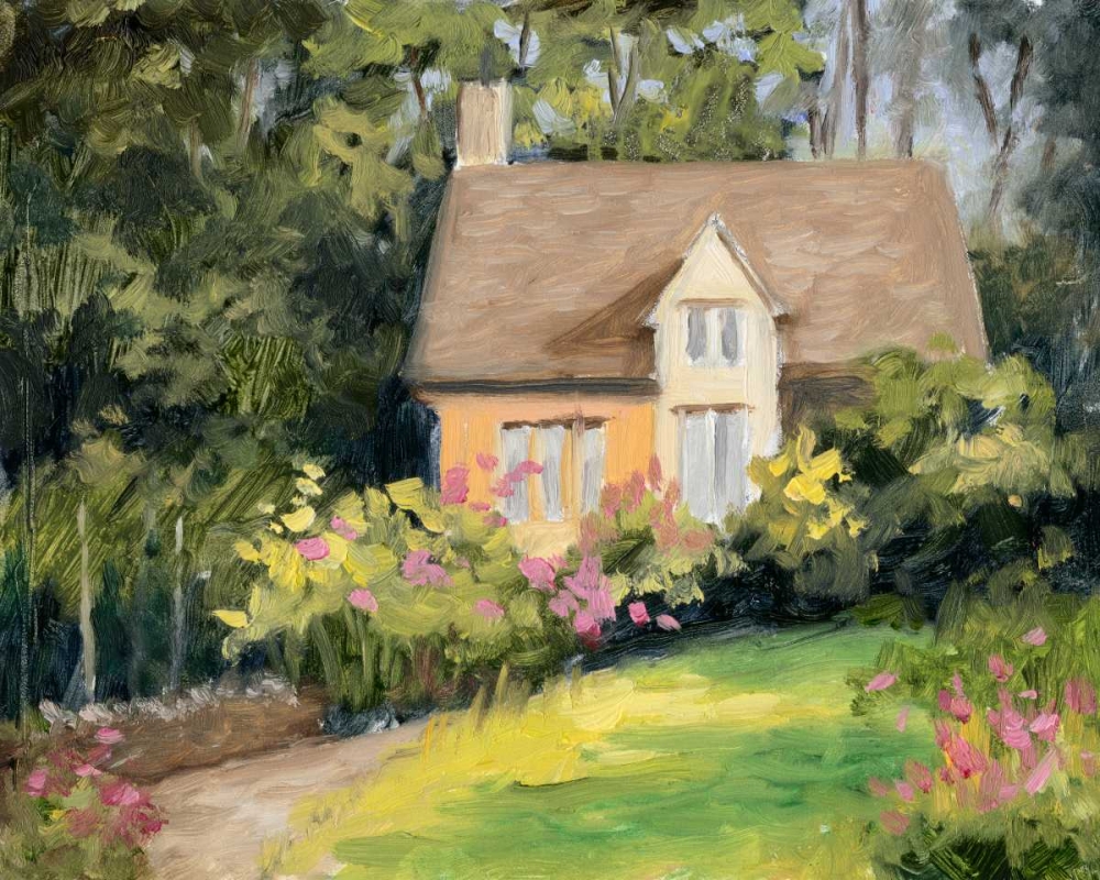 Wall Art Painting id:126517, Name: Cotswold Cottage III, Artist: Weber, Mary Jean