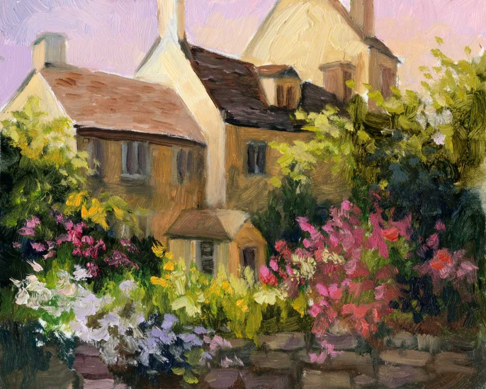 Wall Art Painting id:126519, Name: Cotswold Cottage V, Artist: Weber, Mary Jean