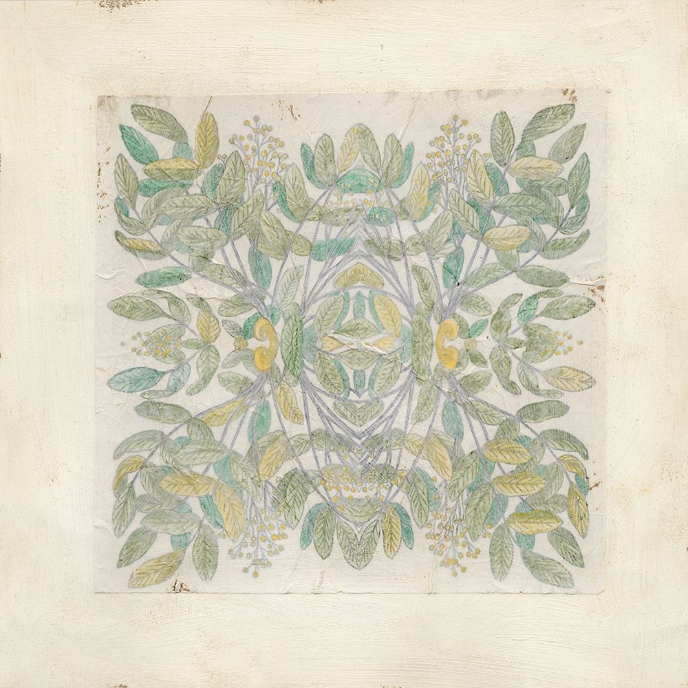 Wall Art Painting id:211812, Name: Quadrant Floral IV, Artist: Meagher, Megan