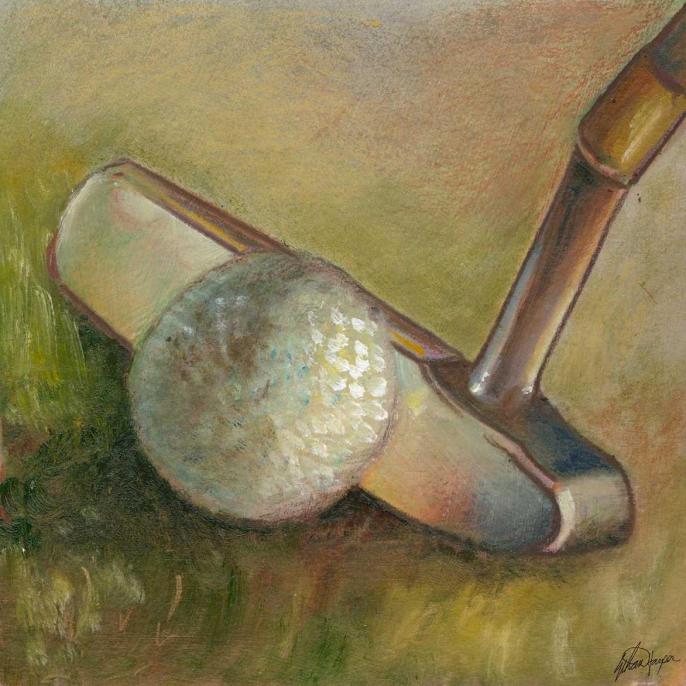 Wall Art Painting id:107816, Name: The Putter, Artist: Harper, Ethan