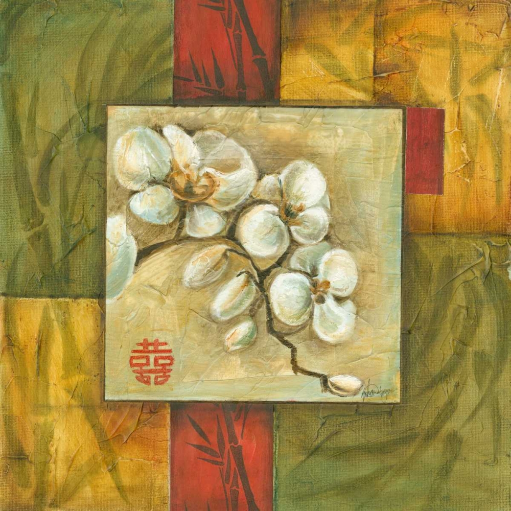 Wall Art Painting id:42365, Name: Asian Orchid Montage II, Artist: Harper, Ethan