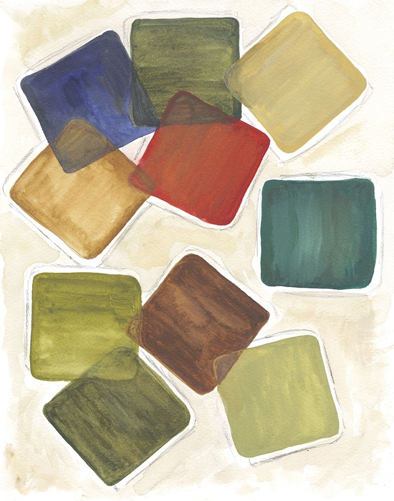 Wall Art Painting id:235839, Name: Color Bloc II, Artist: Choate, Lisa