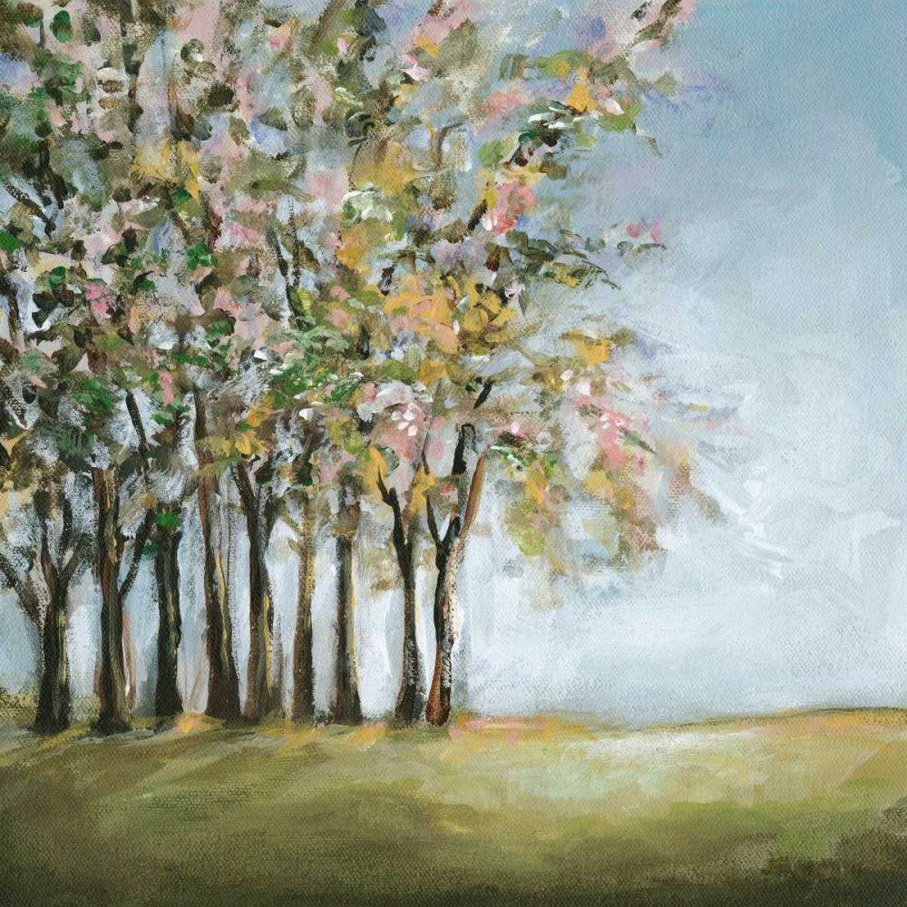 Wall Art Painting id:34650, Name: Tree in Spring, Artist: Long, Christina