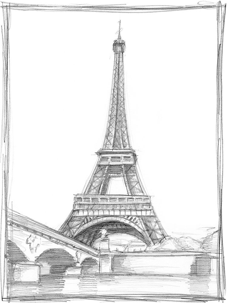 Wall Art Painting id:314636, Name: Eiffel Tower from the Seine, Artist: Harper, Ethan