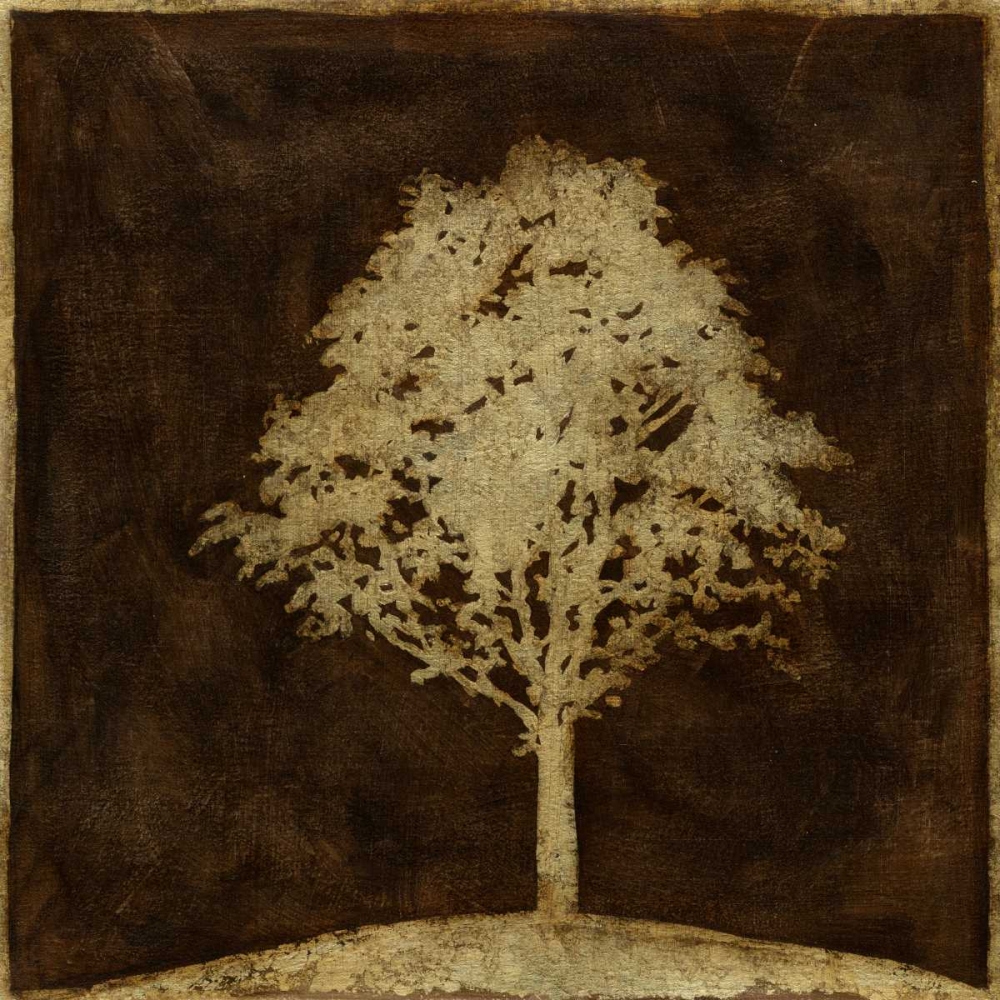 Wall Art Painting id:126546, Name: Gilded Tree II, Artist: Meagher, Megan