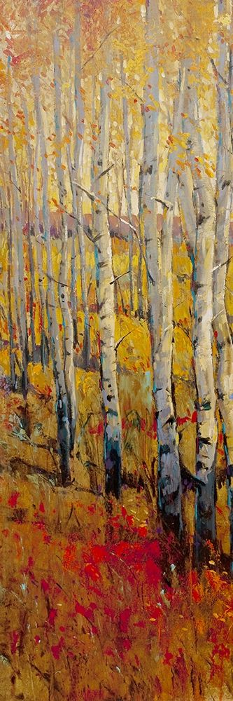 Wall Art Painting id:226984, Name: Custom Vivid Birch Forest I (ASH), Artist: OToole, Tim