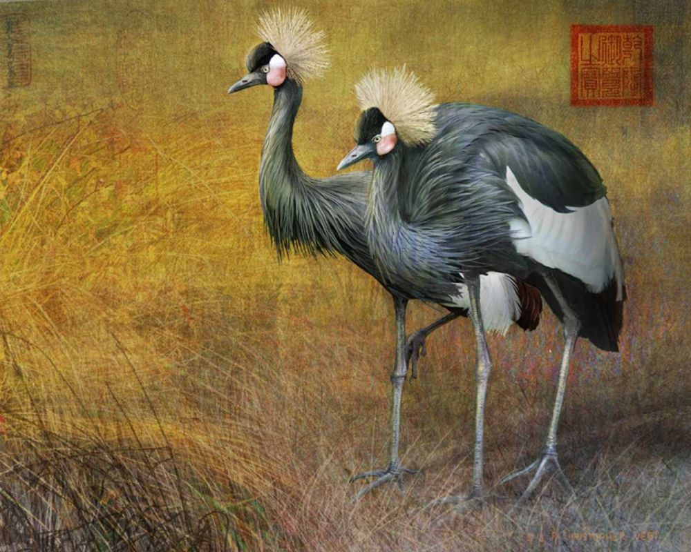 Wall Art Painting id:237474, Name: Walking Crown, Artist: Vest, Chris