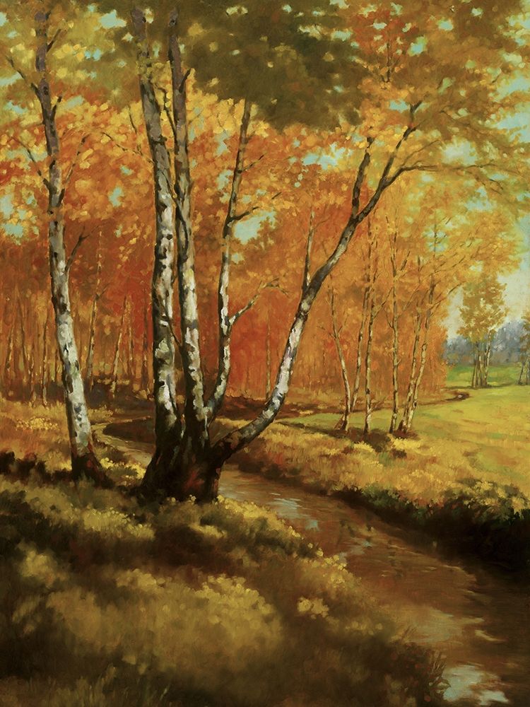 Wall Art Painting id:226995, Name: Woodland Stream I, Artist: Reynolds, Graham