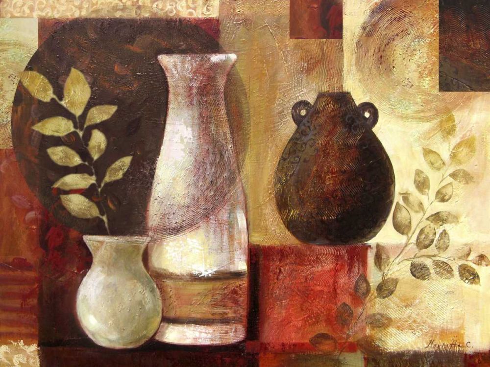 Wall Art Painting id:237644, Name: Spice Vases II, Artist: Cohen, Marietta
