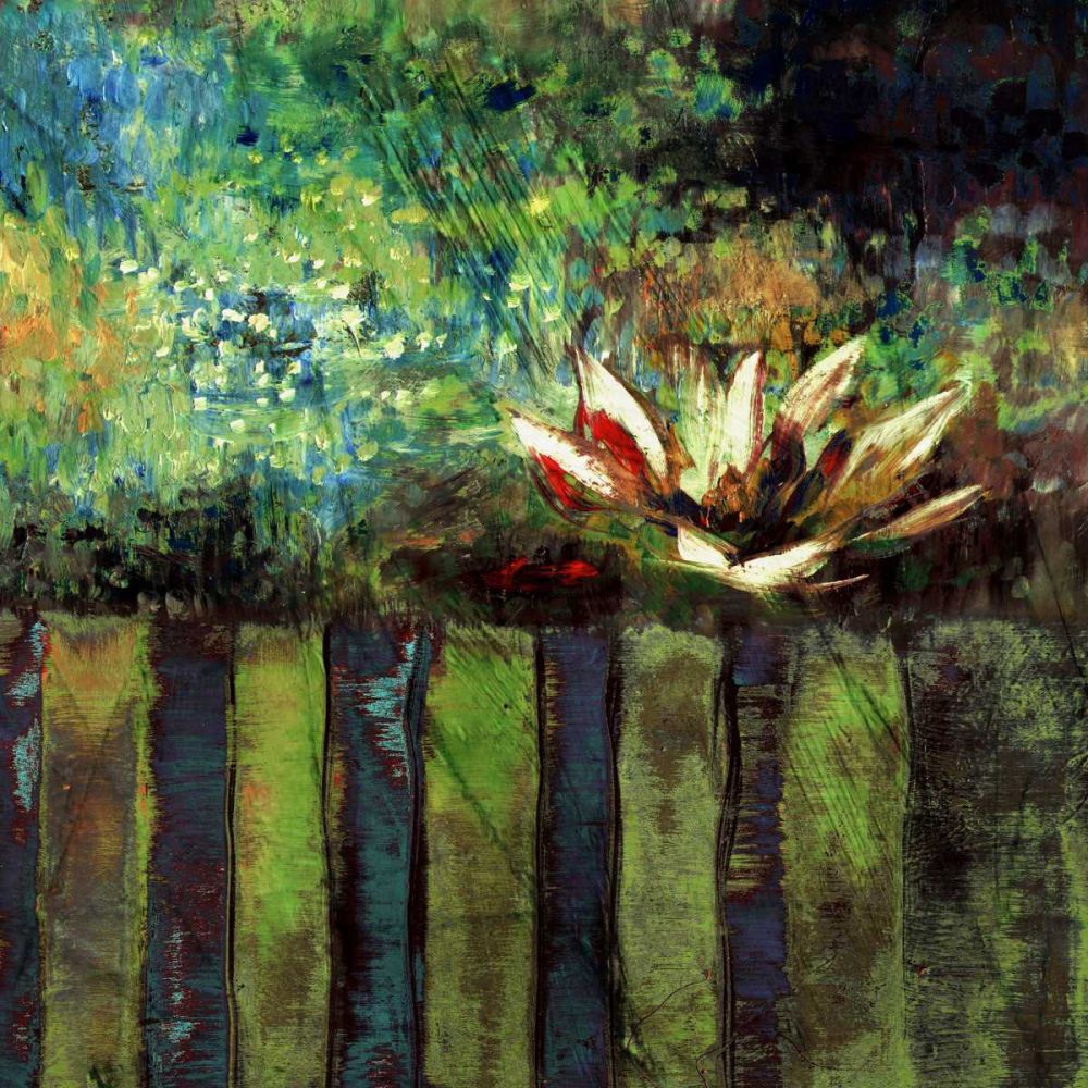 Wall Art Painting id:237841, Name: Impressionist Lily I, Artist: Harrington, Danielle