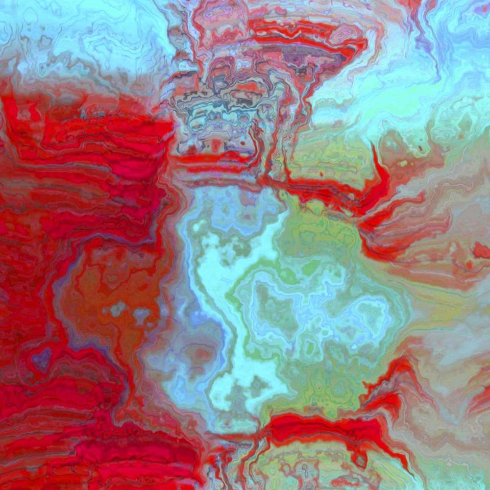 Wall Art Painting id:237843, Name: Coral Glass I, Artist: Harrington, Danielle